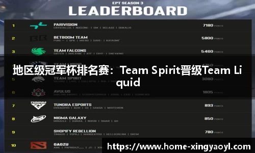 地区级冠军杯排名赛：Team Spirit晋级Team Liquid